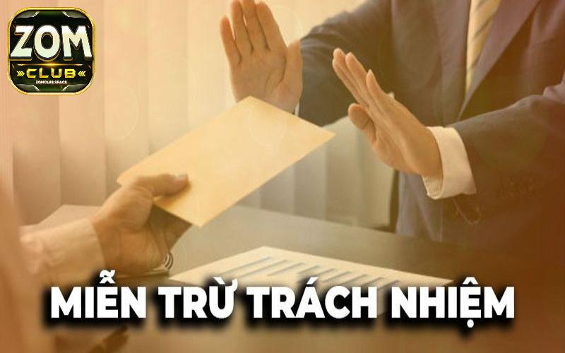 Chính sách miễn trừ trách nhiệm đối với các bên thứ 3